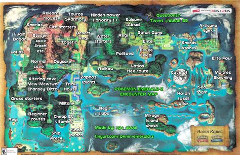 pokemon emerald locations